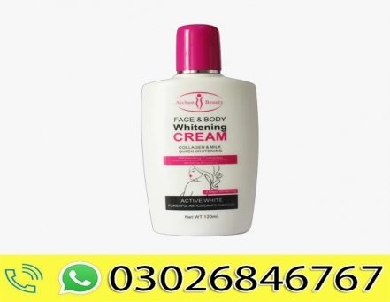 Aichun Beauty Face & Body Cream Collagen & Milk Body Lotion 120ml