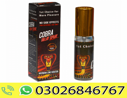 Cobra Long Time Delay Spray in Pakistan