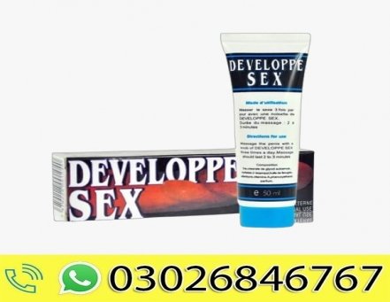 Developpe Sex Cream in Pakistan