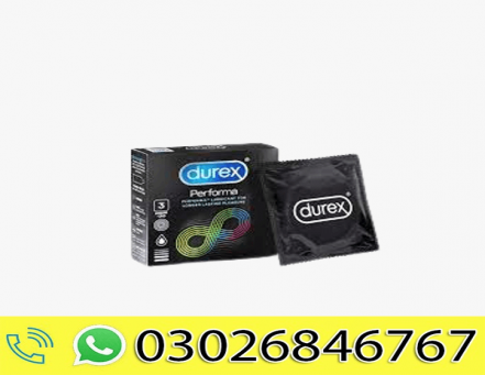 Durex Performa Lubricated 3 Condoms Pack in Pakistan