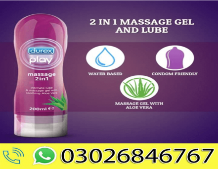 Durex Play Massage 2 In 1 Aloe Vera Gel 200 Ml in Pakistan