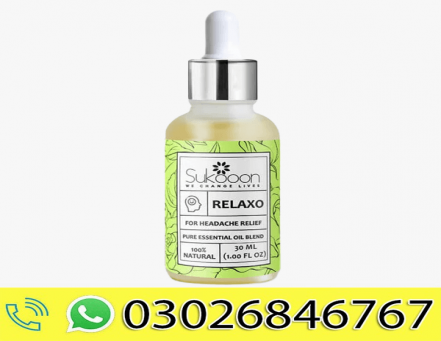 Relaxo Essential Oil Headache Relief Price in Pakistan